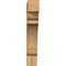 Ekena Millwork Olympic Block Rough Sawn Bracket, Western Red Cedar, 6"W x 28"D x 36"H BKT06X28X36OLY05RWR - alternate 3